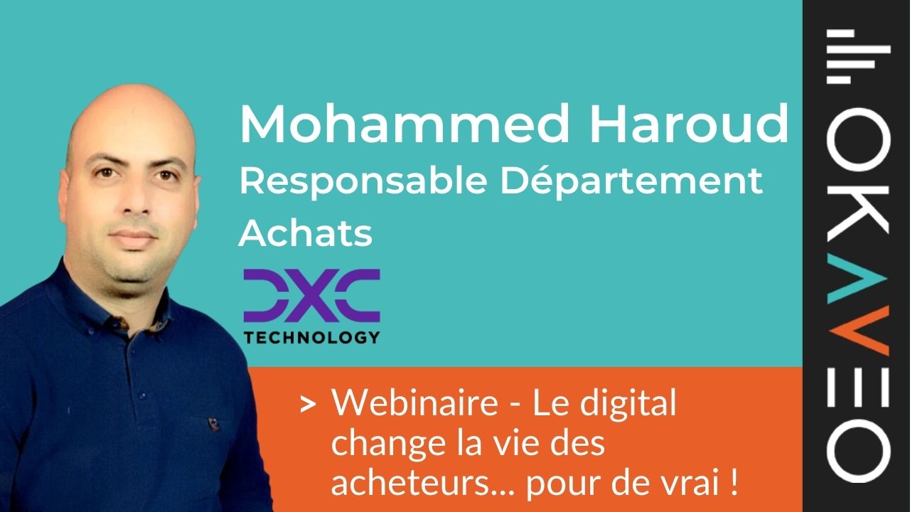 okaveo webinaire digital mohammed haroud responsable departement achats