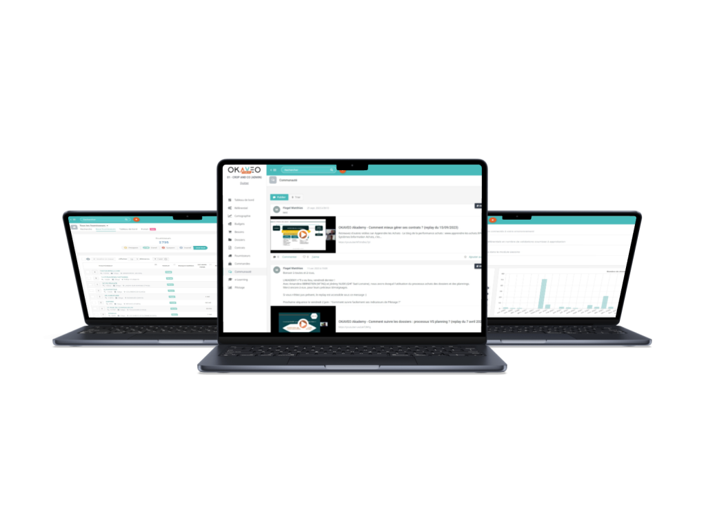 Logiciel OKAVEO application