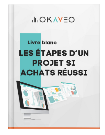Mockup livre blanc étapes projet SI achats