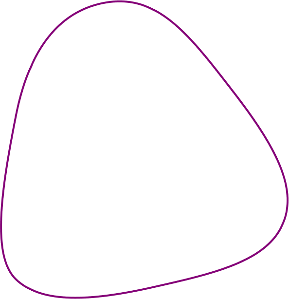 a purple line on a black background