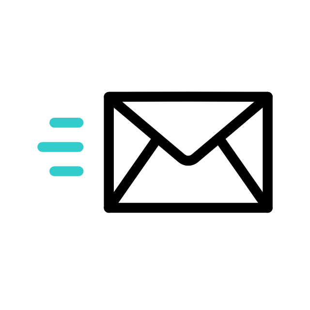 illustration icone animée mail