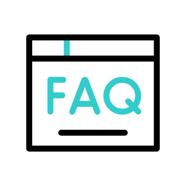 illustration icone animée FAQ