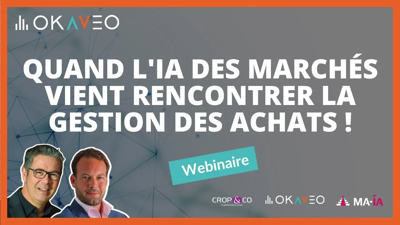 Solutions achats Okaveo et Ma-IA quand l’IA des marchés vient rencontrer la gestion des achats