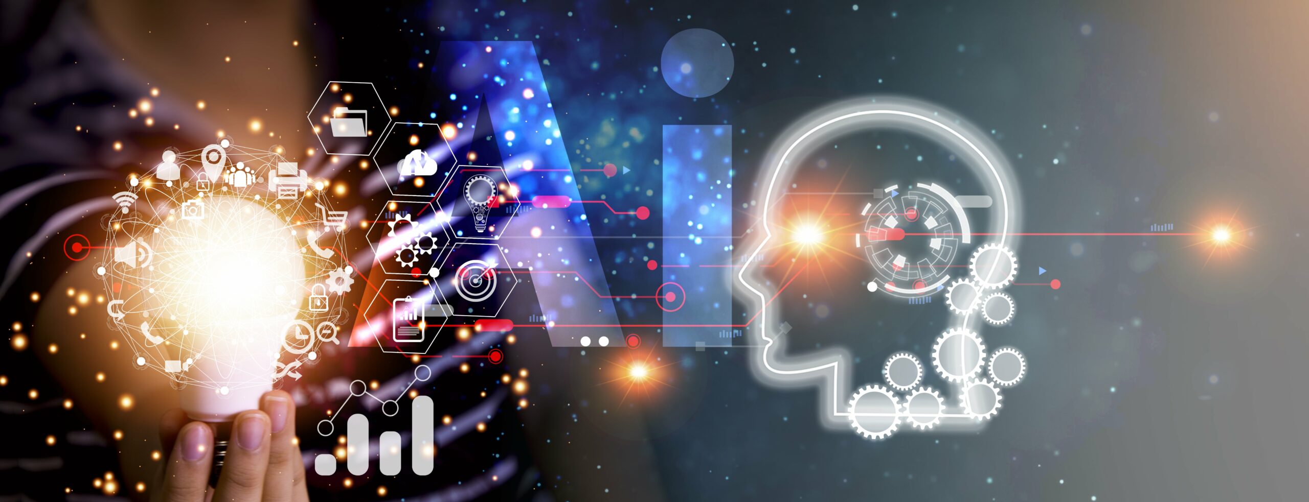 Acheteur augmenté : 5 usages concrets de l’IA aux achats 9 IA aux achats_concept-system-development-artificial-intelligence-